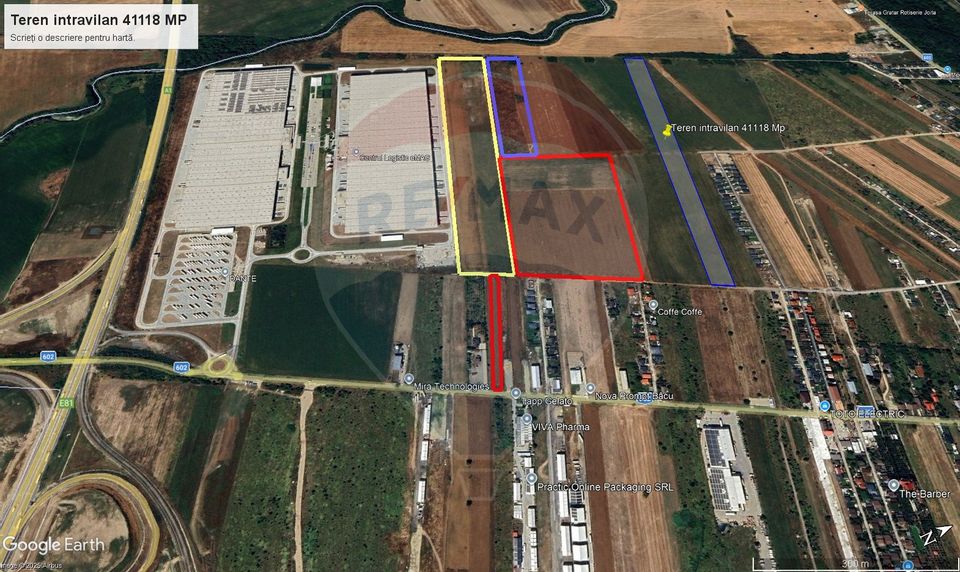 Teren 41,118mp de vanzare in Bacu Joita Strada Teilor