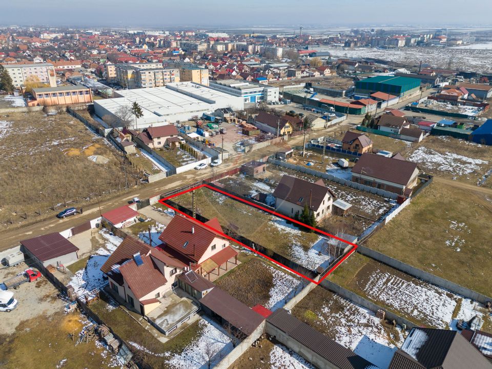 Teren intravilan de vanzare, Codlea, Jud Brasov. Comision 0%!