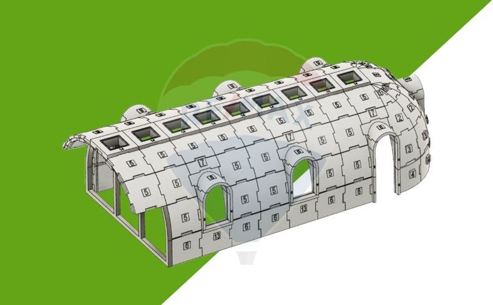 Case modulare din polistiren