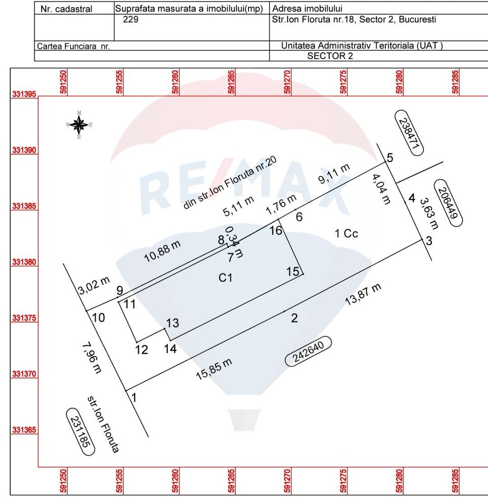 House for sale with land 230sqm utilities Andronache Bucharest sector2