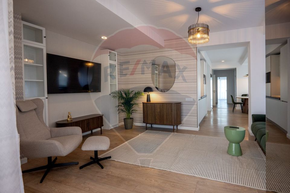 3 room Apartment for rent, Aviatorilor area