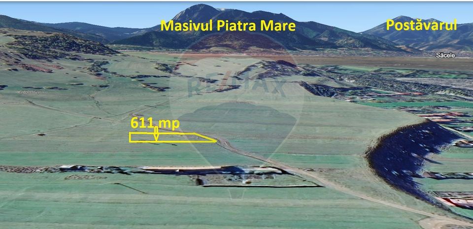 Land 611sqm Tarlungeni / Strada Republicii