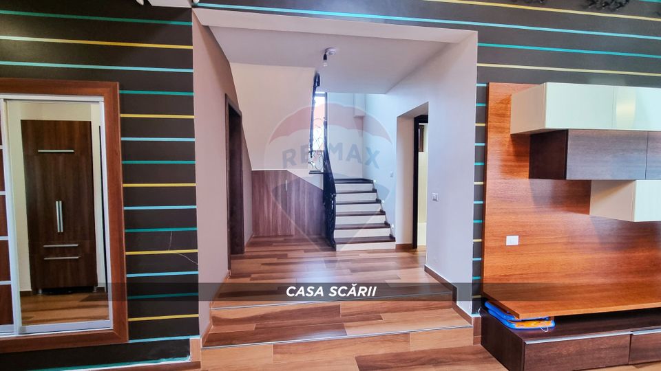 Casă la cheie, proprietate deosebită în Buzești, P+E și teren 3657 mp