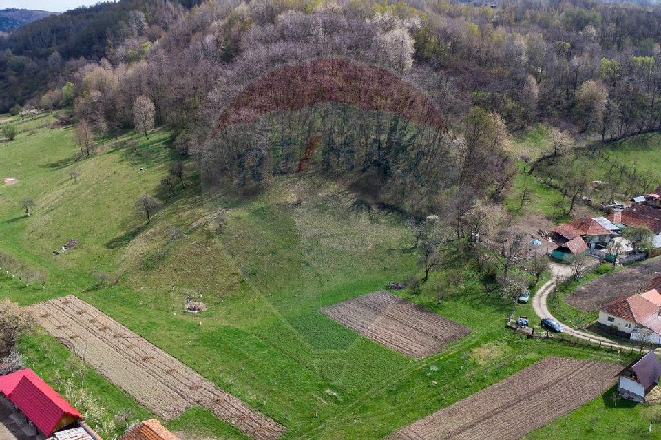 Teren partial intravilan 2,984mp Baru ,jud.Hunedoara