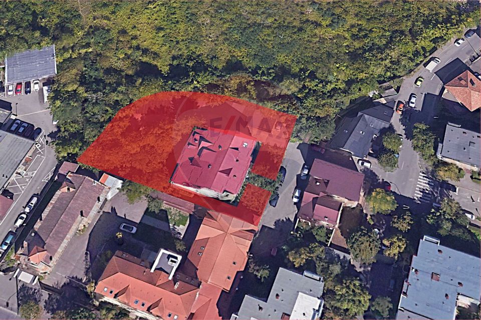 Teren pentru investiție în Brașov | Centrul Civic| A.C. | P+2E+3Er