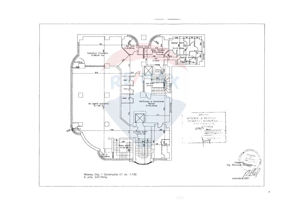 Spațiu de birouri central de 338 mp etaj 1, Bd. Mamaia - Constanța