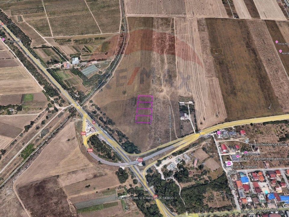 Teren de vanzare in Agigea 1500mp Eforie Nord Constanta