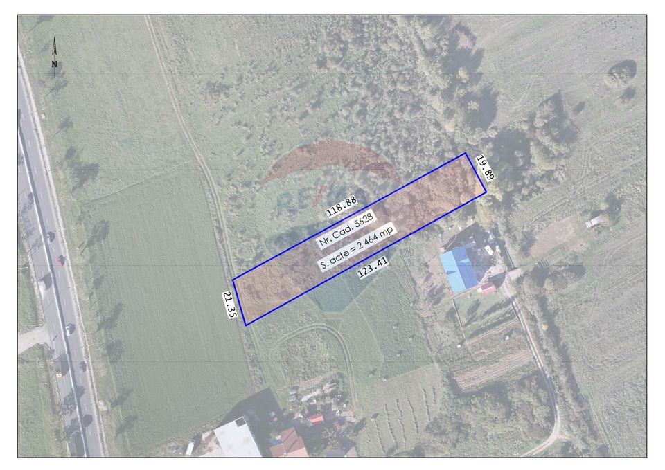 Teren 2464 mp proximitate cartier Nufărul, Oradea, de vânzare