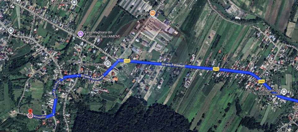 De vanzare teren intravilan 6,000mp Garlenii de Sus / Bacau