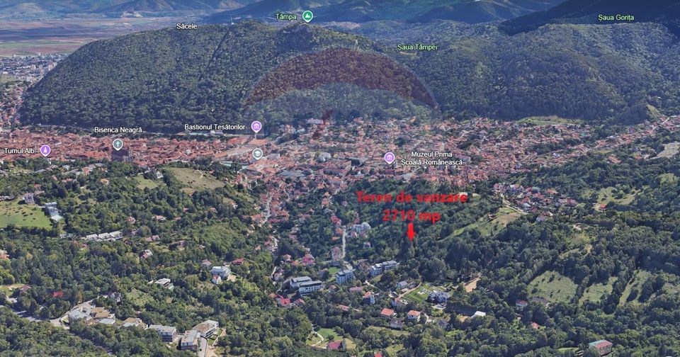Teren de vânzare – Brașov, zona Dupa Iniste, 2710 mp