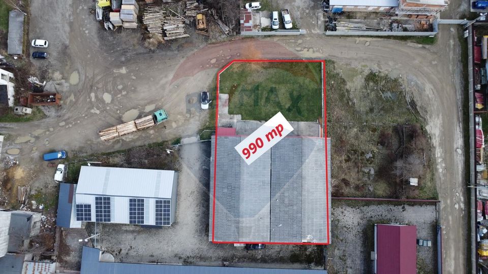 Hală industrială cu birouri si teren Gura Humorului