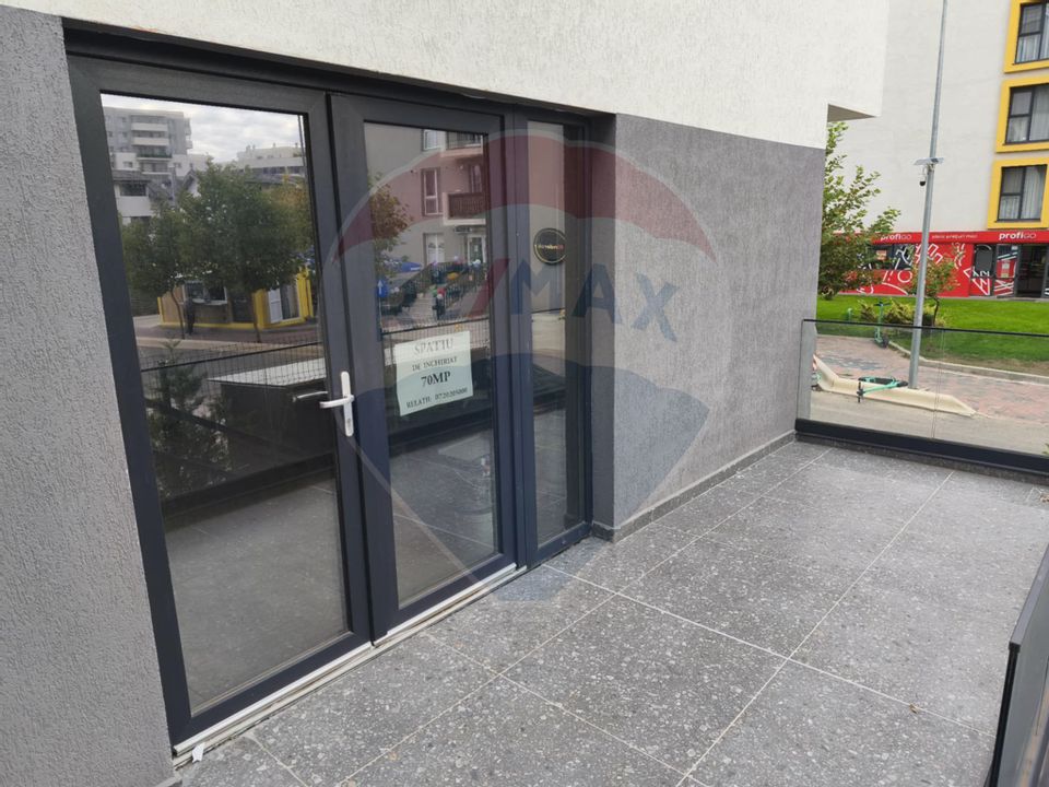 70sq.m Commercial Space for rent, Theodor Pallady area