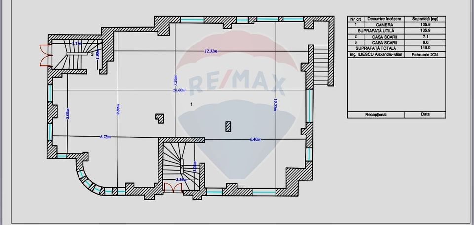 Casă / Vilă de închiriat în zona Aviatorilor