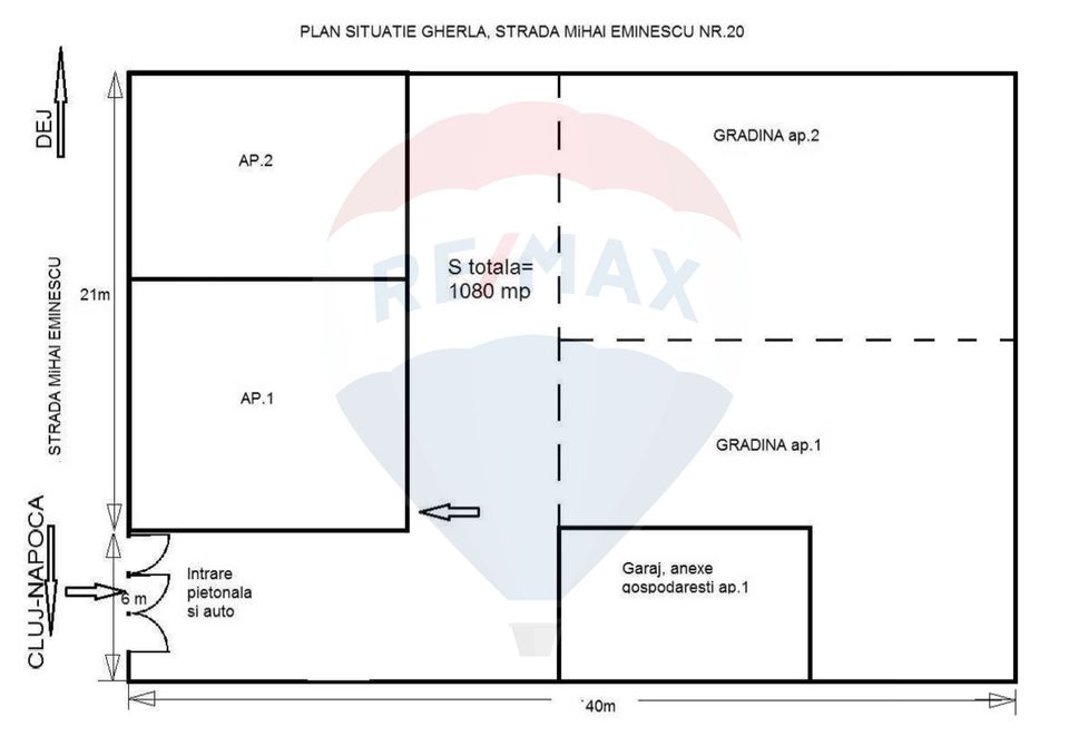 Casă de vanzare 3 camere Gherla