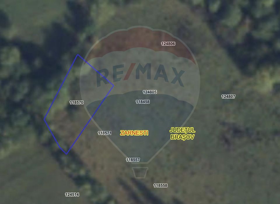 Land 480sqm Zarnesti / Drumul DJ112H