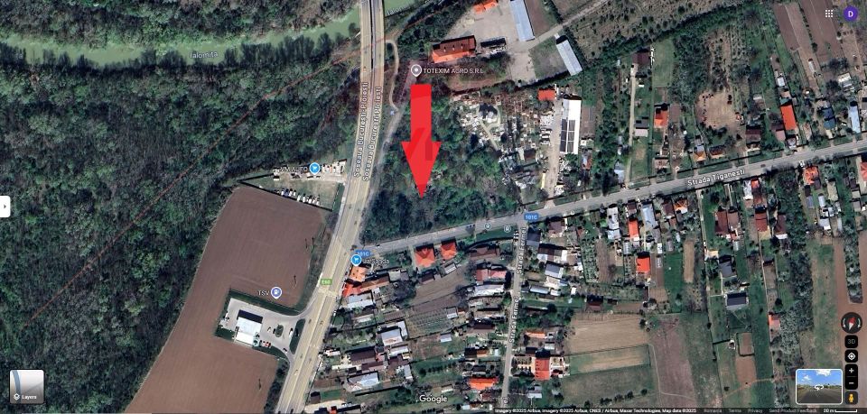 Land 14,165sqm Ciolpani / Soseaua DN1