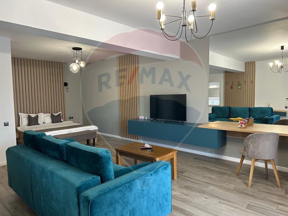 Apartament de lux cu 1 camera tip studio si  parcare privata