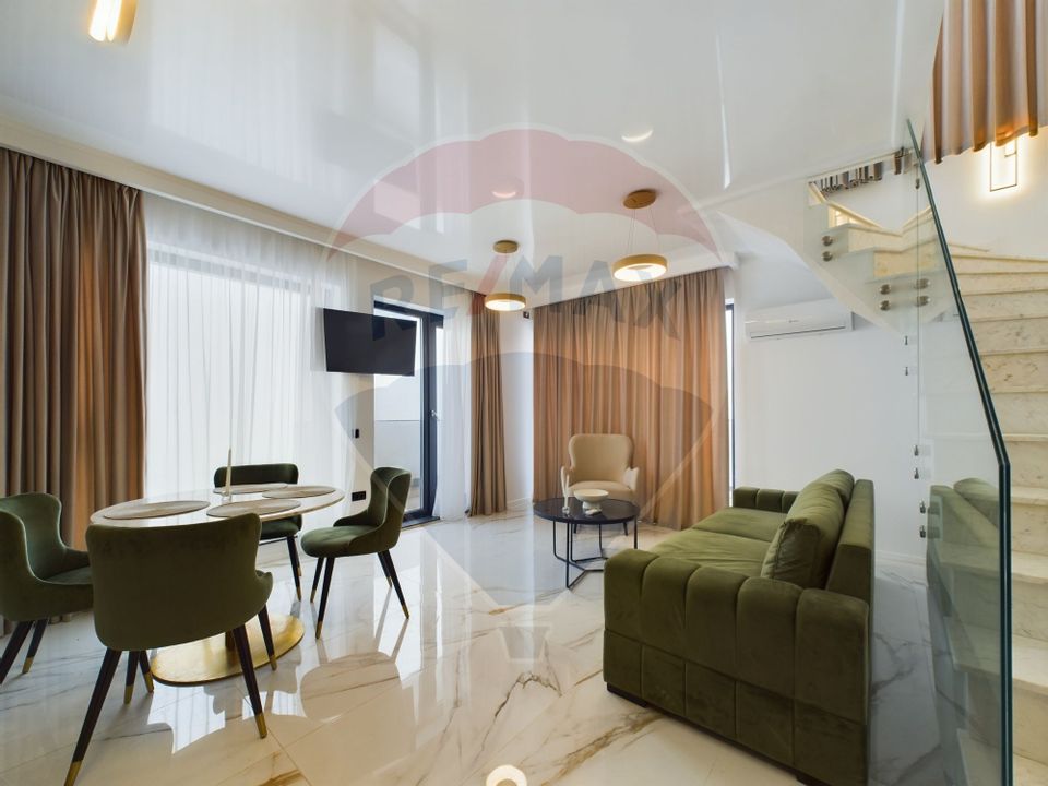 Duplex cu 3 camere Mamaia Nord | Vedere panoramica la mare si lac