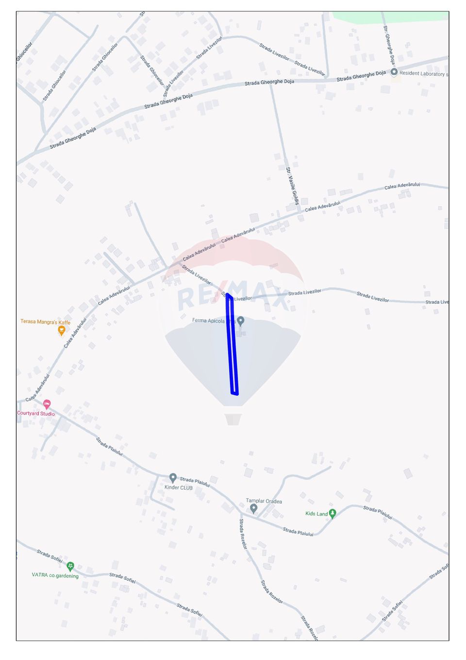 De vânzare Teren intravilan și extravilan, 2349 mp, în Oradea