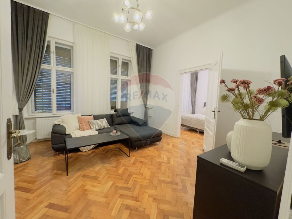 Apartament 2 camere / Pivnita de 25mp/ Zona Ultracentrala