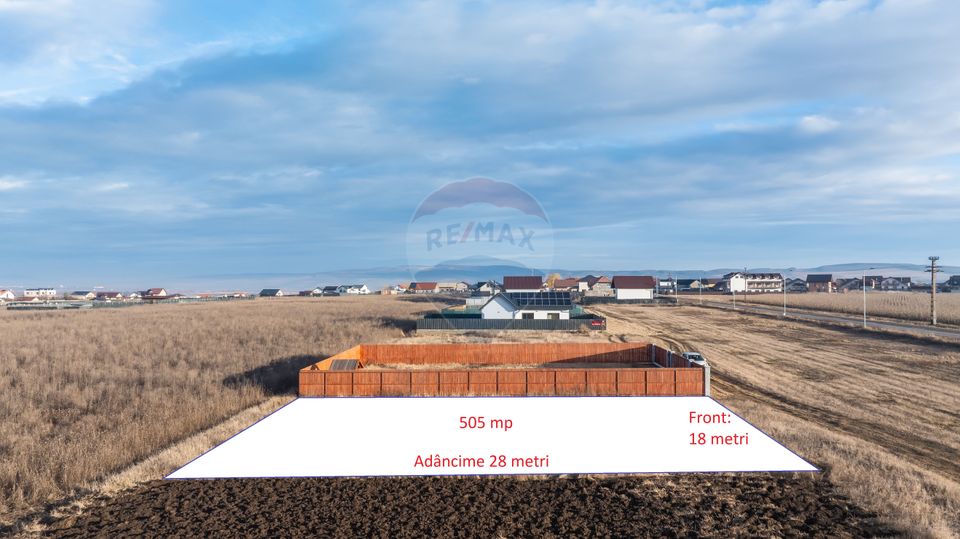 Land 505sqm Bod / Strada Brasovului