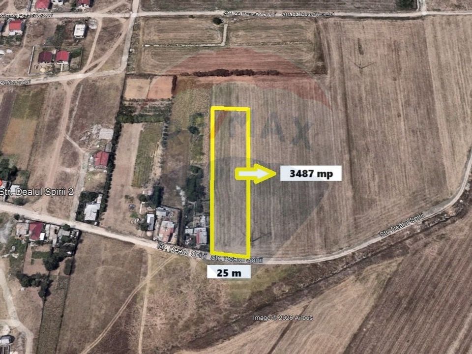 Teren intravilan de vanzare Cumpana  Strada DEALUL SPIRII Constanța
