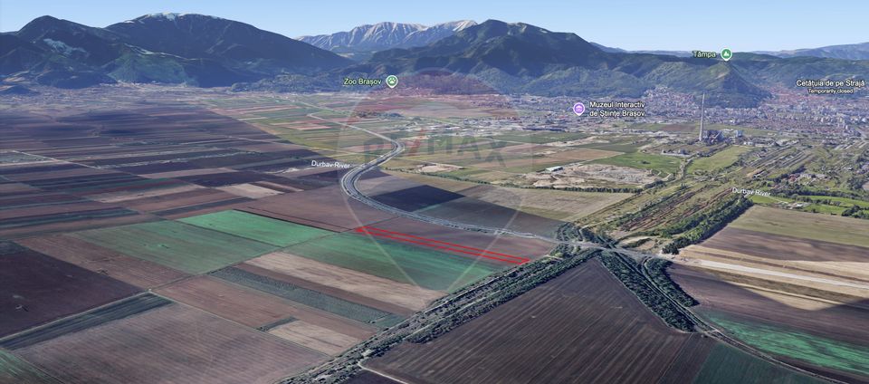 Teren extravilan de vânzare – 35.000 mp, Hărman, Brașov