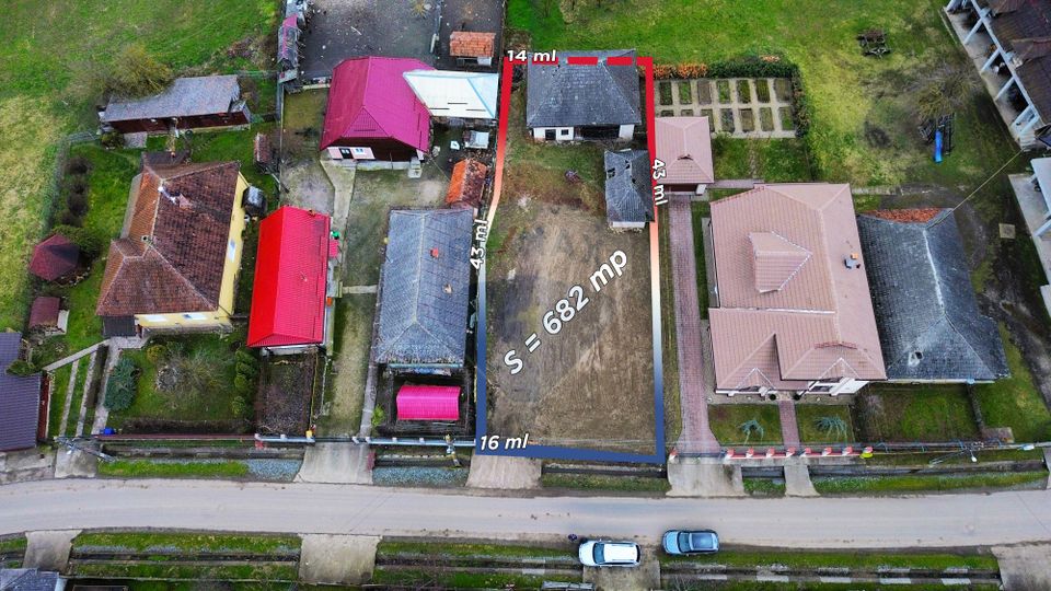 Constructie de caramida cu 3 camere de vânzare in centrul com. Salsig