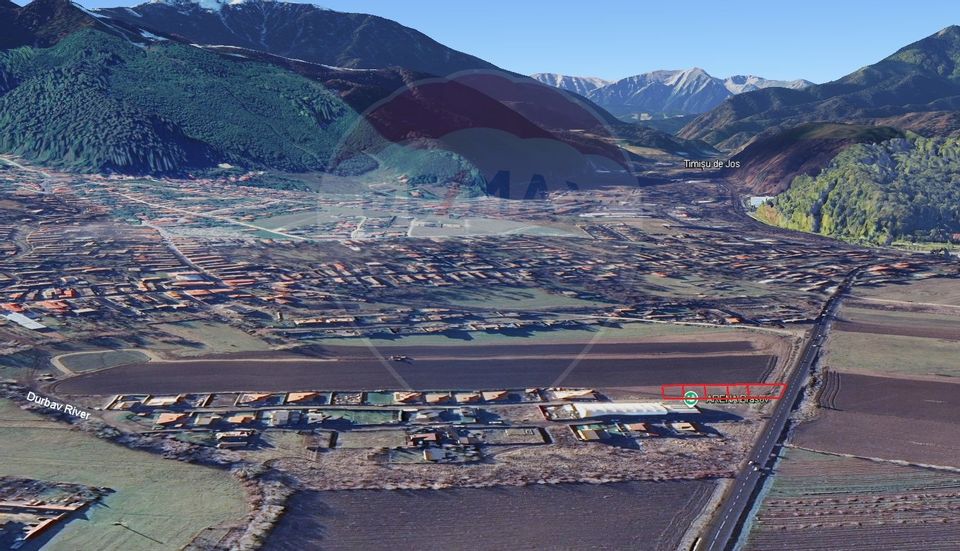 Un lot de casa intrare Sacele 790 mp + 3 loturi de 440mp