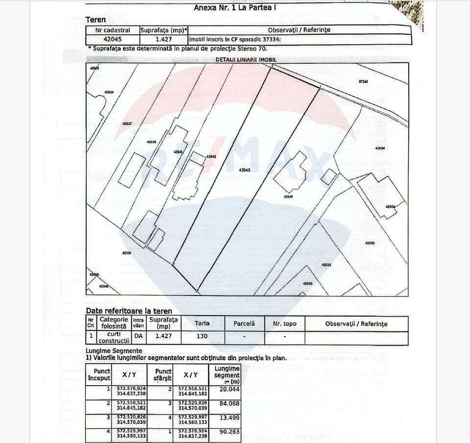 Land 1427 sqm - for sale in Mihailesti near Lake Arges