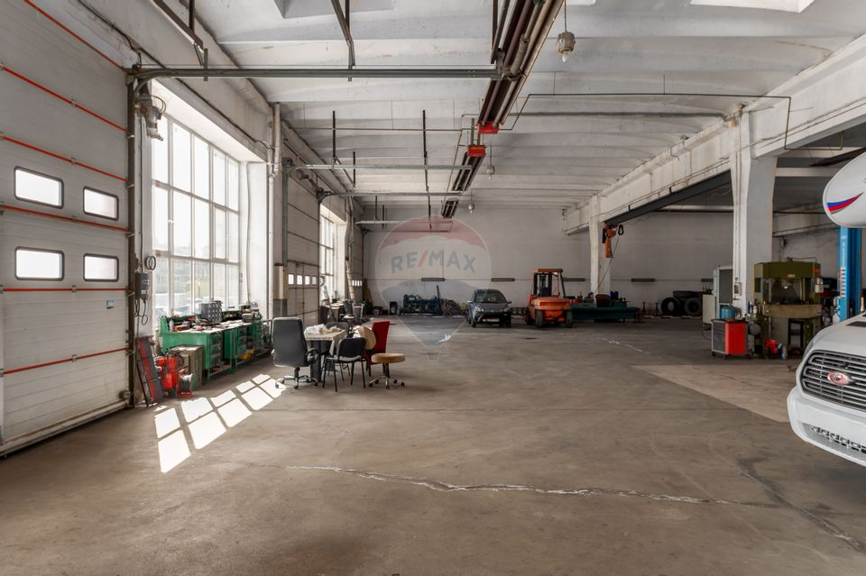 Spațiu Industrial & Comercial – 11735 mp, Hala 2900 mp, Birouri 727 mp