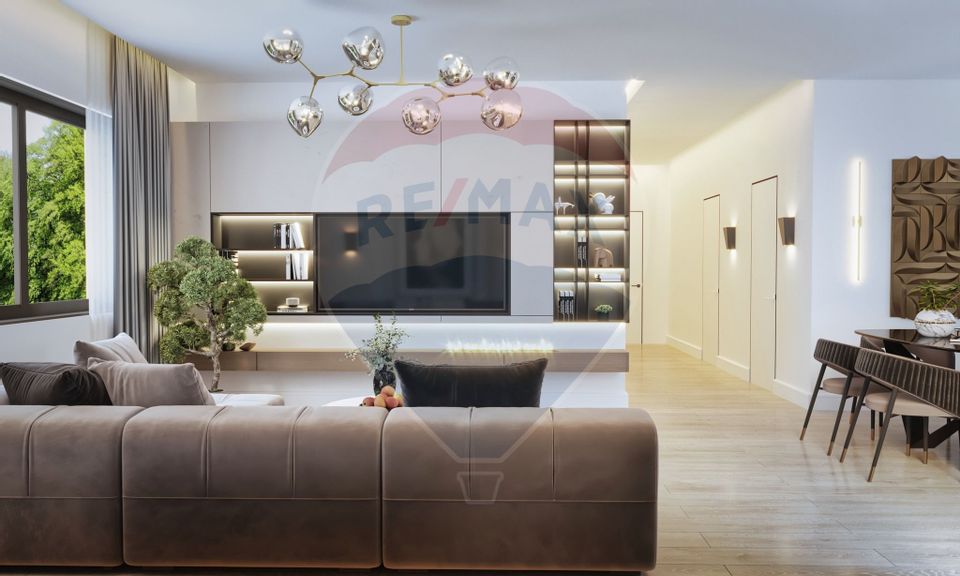 De Vânzare Apartament cu 4 camere în Pipera Optiuni de Parcare