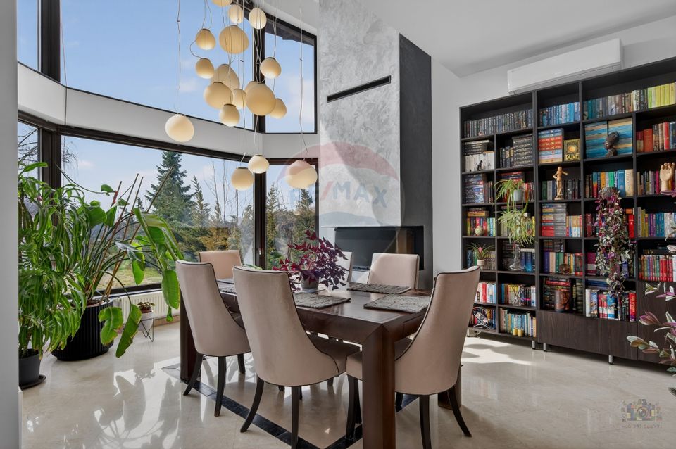 Vila cu design spectaculos, tehnologie smart & lifestyle complet