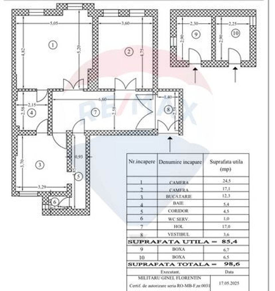 3 room apartment I Carol Davila street - Cotroceni