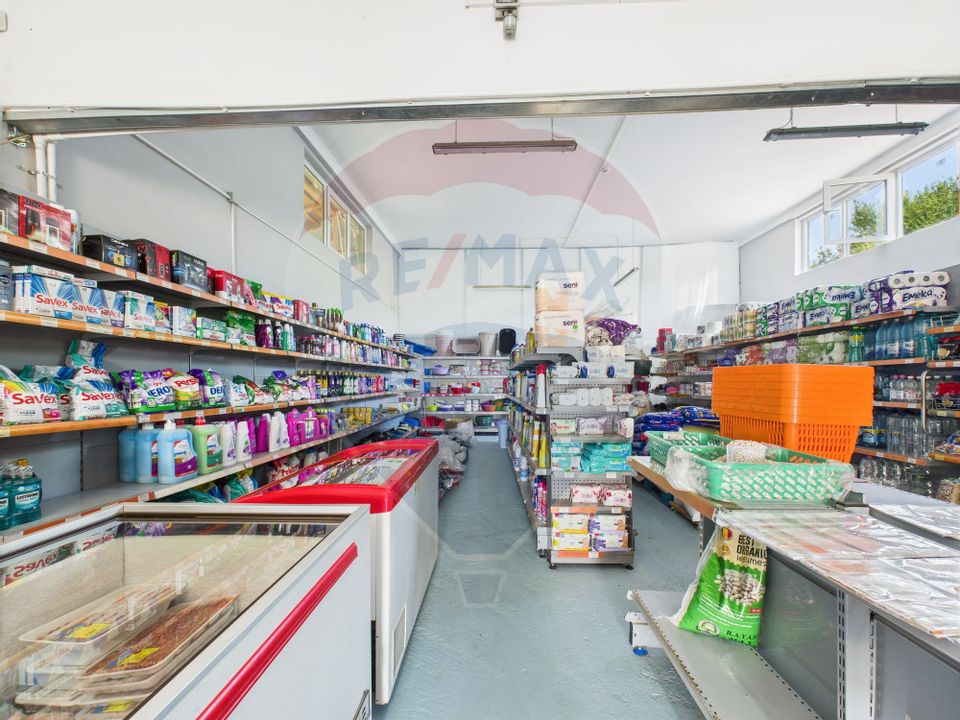 Hala, teren 5000 mp si casa in Potlogi- 38 km pana in Bucuresti