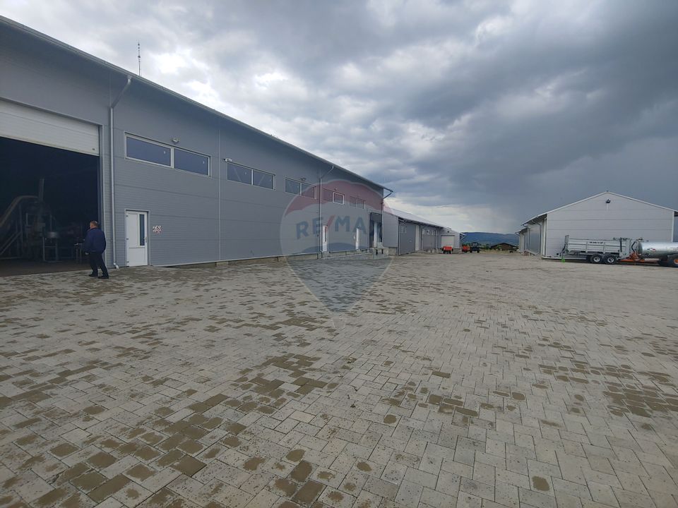Spațiu industrial-depozit de 1120mp de închiriat în Dumbrăveni, SV