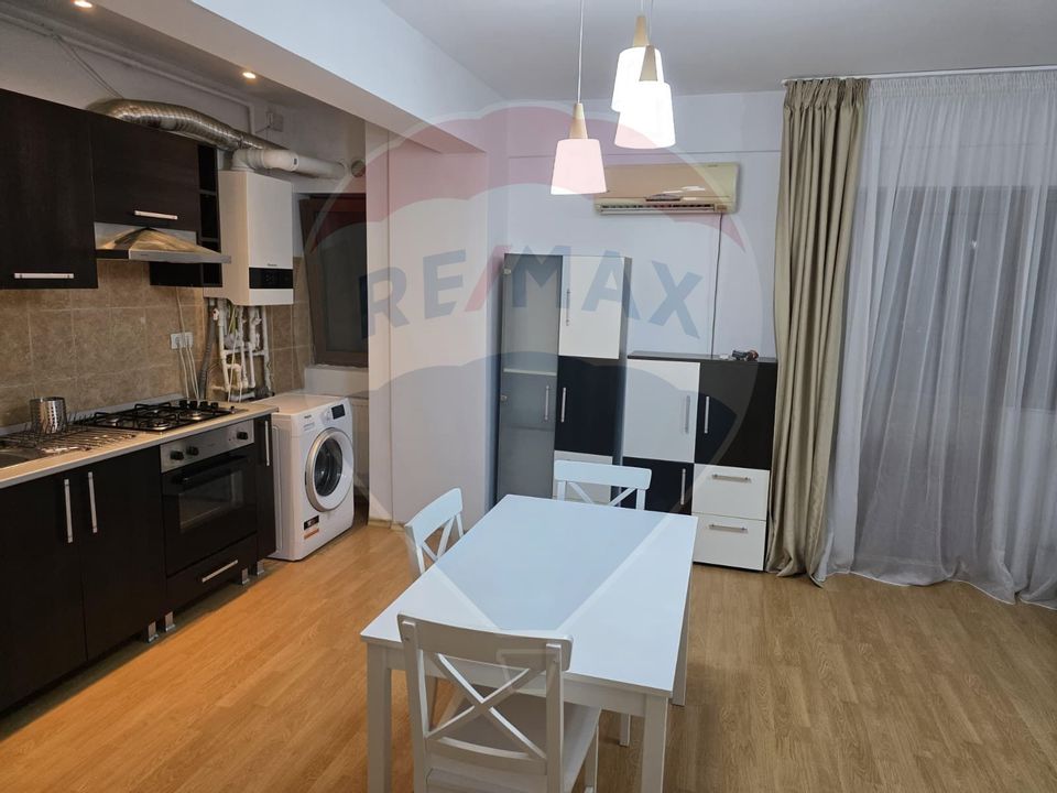 2-room apartment with central heating system - for rent in Ozana area