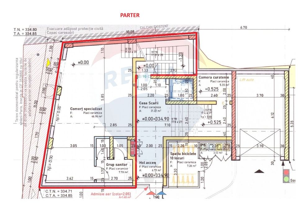 100sq.m Commercial Space for sale, Central area