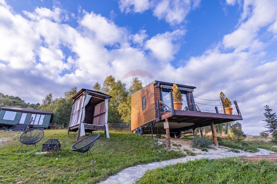 COMISION 0% | Tripsylvania Tiny House | teren generos | Șirnea