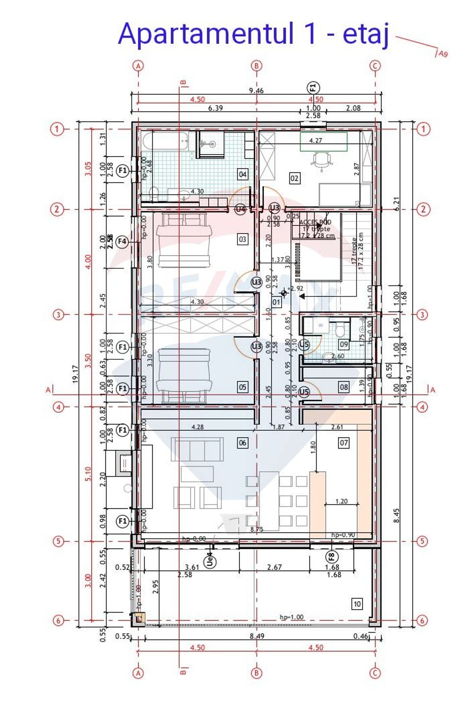 Teren intravilan cu autorizație de construire | Feleacu | 953 mp