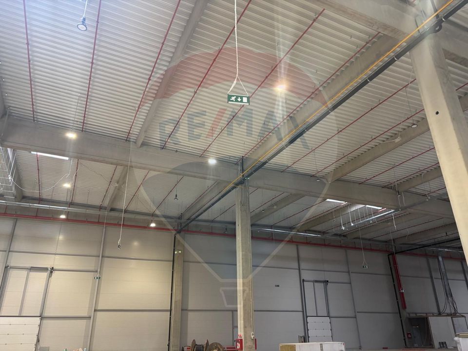 Hala moderna 1436 mp 2 rampe drive in H 10 m Luna de Sus