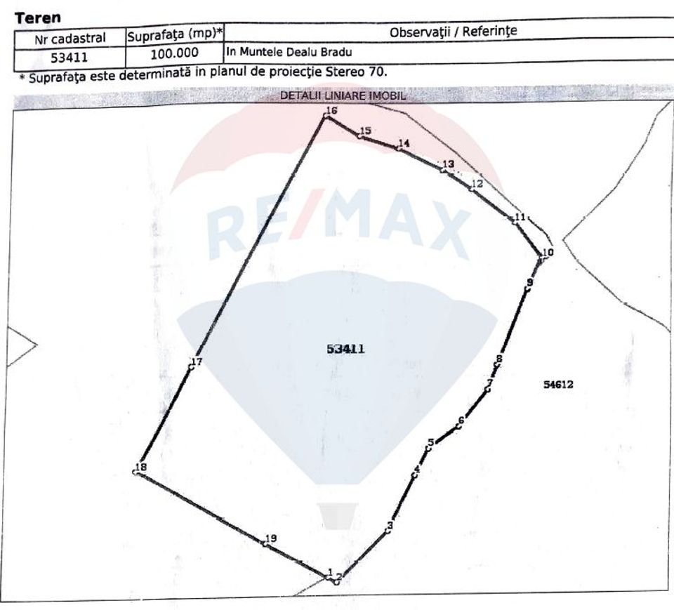 Teren Extravilan-Pădure de 27 hectare de vânzare în Borșa