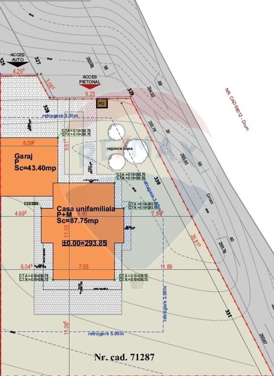 Land 8,000sqm Jucu de Sus / Strada Aviatorilor