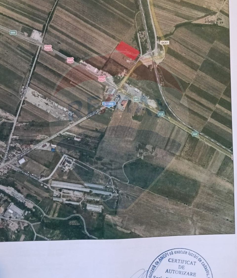 Teren intravilan 9.574 mp în Săliște, poziție strategică, ideal invest