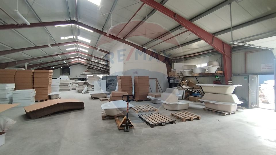 De închiriat–Hală 1063 mp pentru producție/depozitare - Crișeni/Zalău