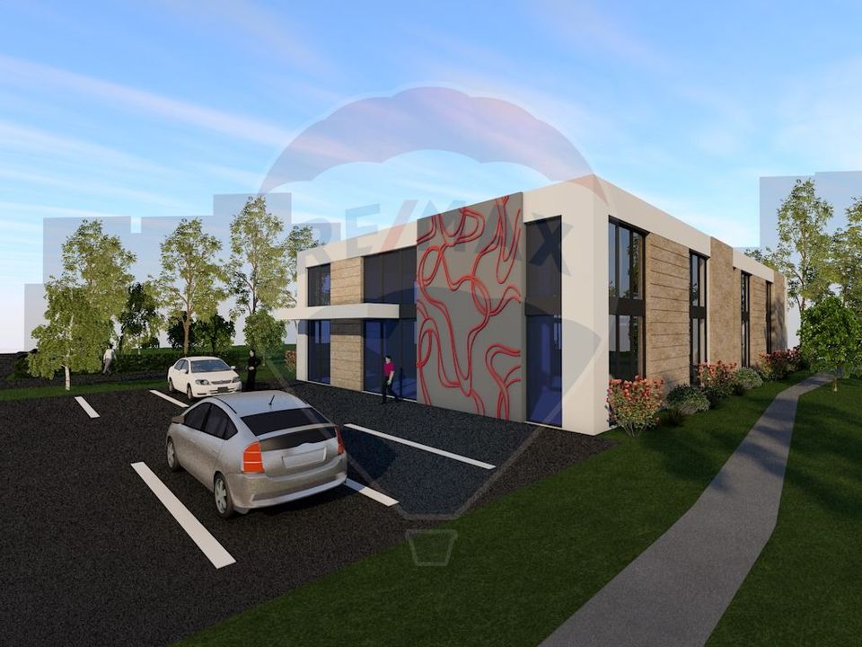 506.7sq.m Commercial Space for rent, Zimbru area