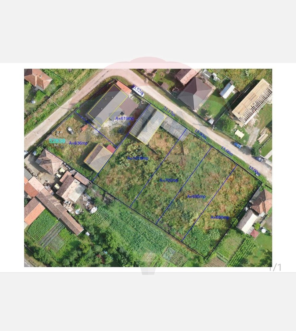 Land 688sqm Nadaselu / Strada Principala