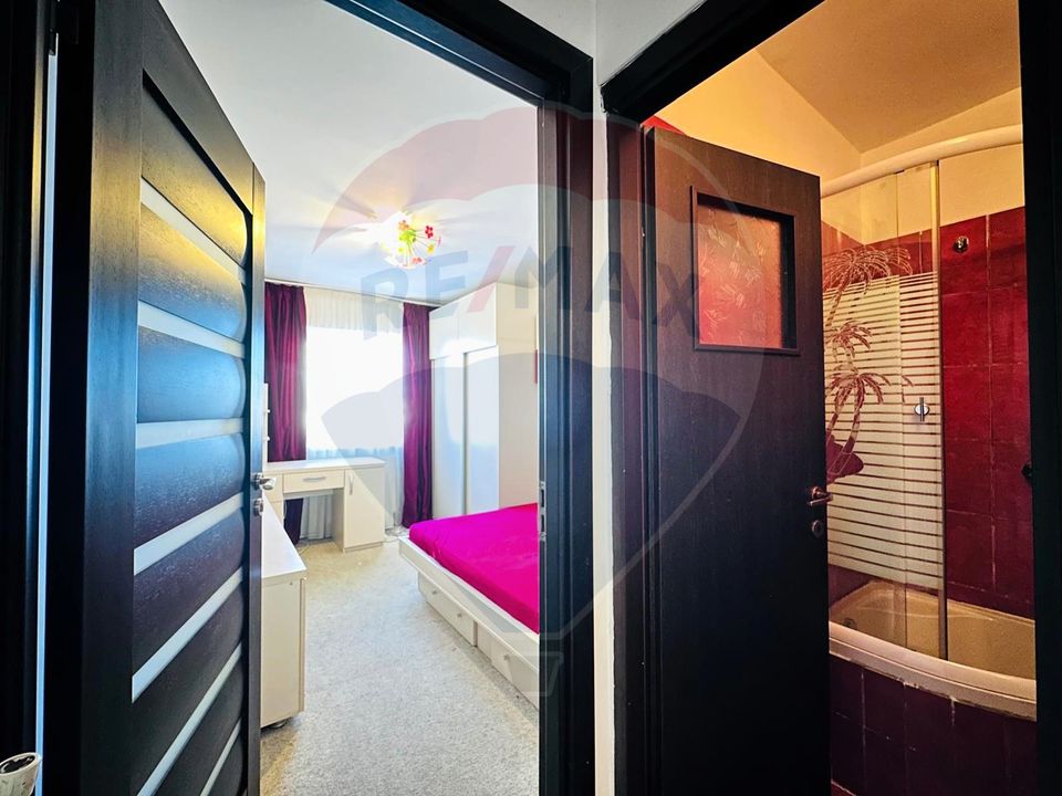 Apartament 3 Camere, 2 Bai de Inchiriat, 110 mp, terasa 33mp - Slatina