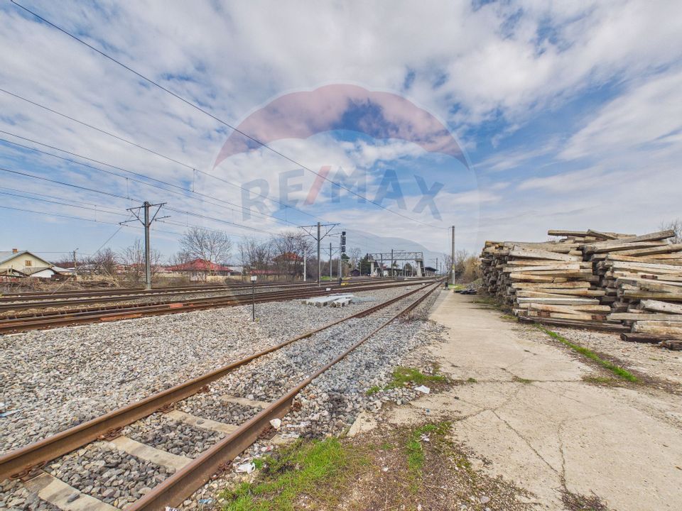 Industrial space for sale 7950sqm Lehliu Railway Station access DN3+A2
