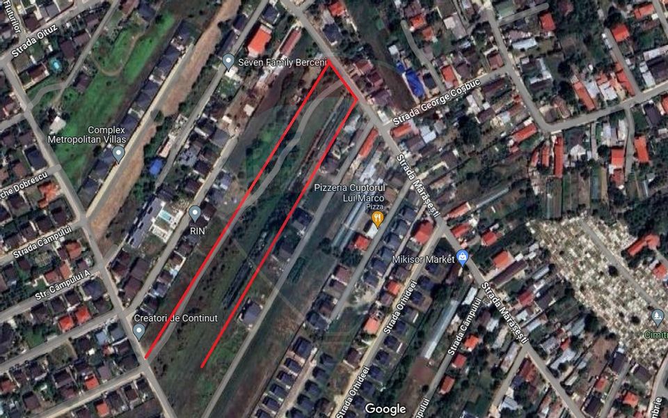 Land plot for sale for investment Berceni / Marasesti Street
